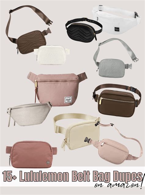 amazon lulu lemon belt bag dupe|lululemon duffle bag dupe.